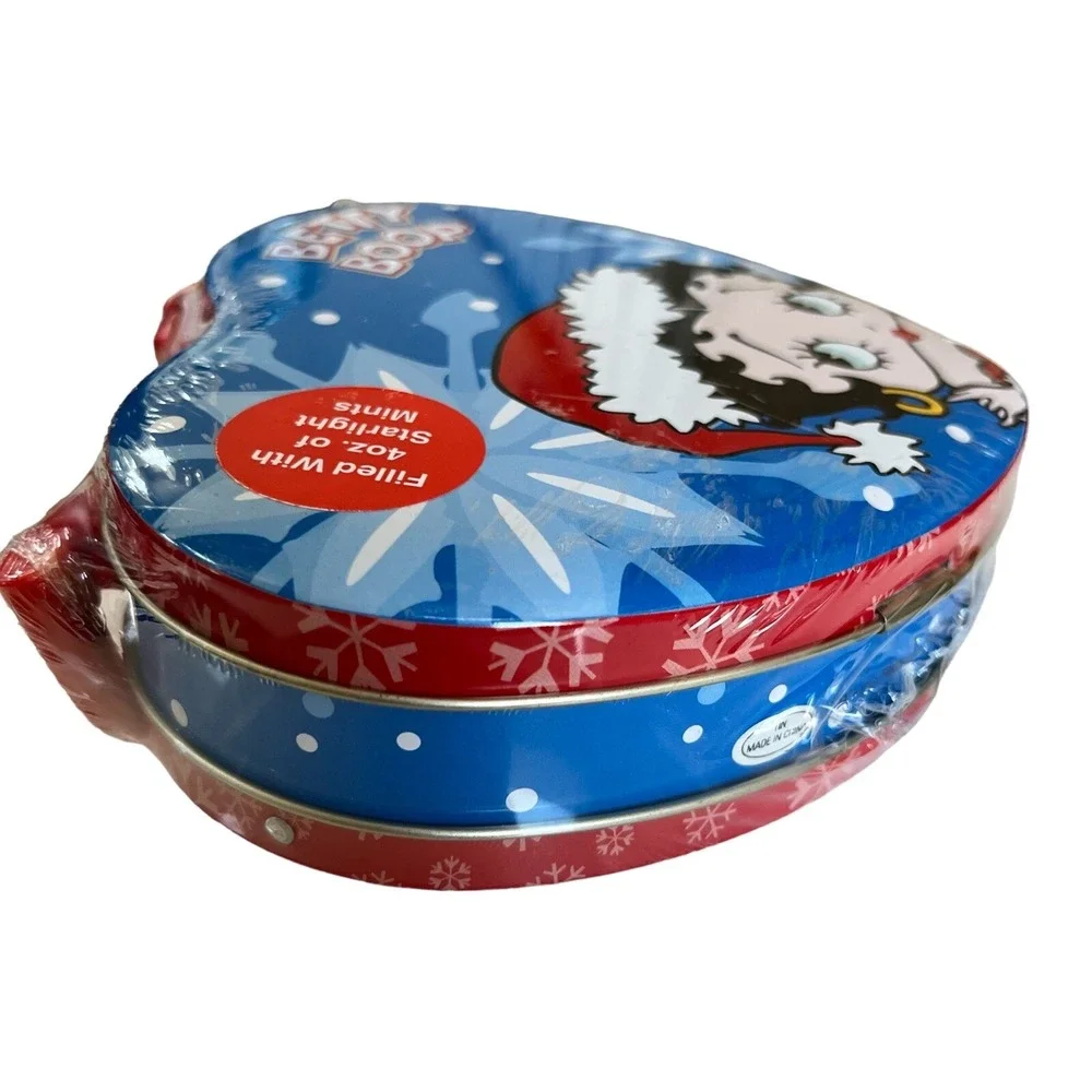 Vintage Betty Boop Tin Lunch Box 4oz Starlight Mints Sealed Candy 2000